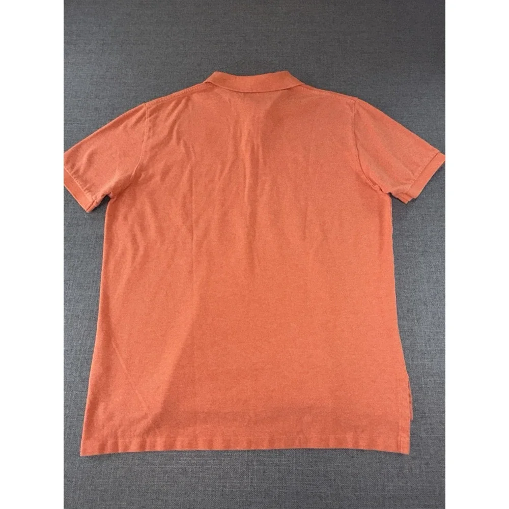Polo Ralph Lauren Polo Shirt Men's XL Orange Classic Fit Short Sleeve Cotton